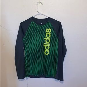 Adidas long sleeve dry-fit T-shirt